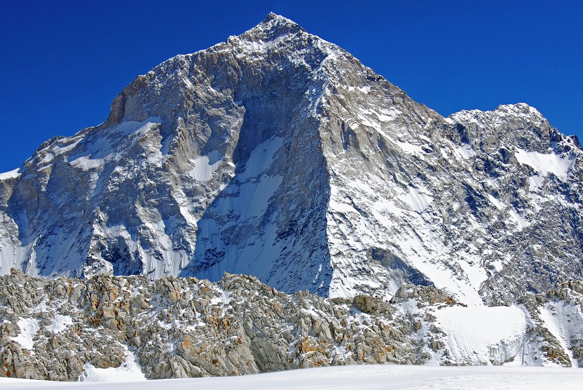 10 14 Makalu West Face, West Pillar, Southwest Face And East Col From Glacier To West Col